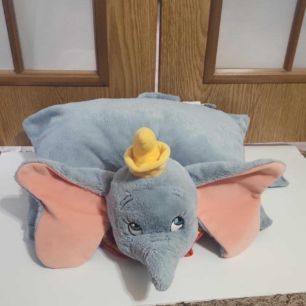Disney Parks Dumbo The Elephant Plush Pillow Pet